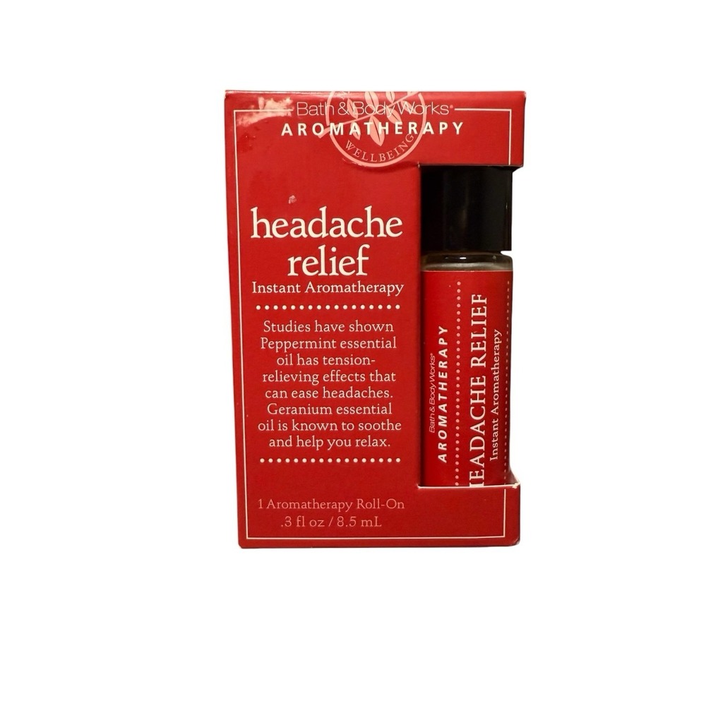 Bath Body Works HEADACHE RELIEF Pulse Point Therapy Instant Aromatherapy